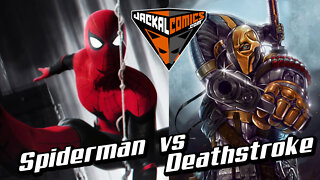 SPIDERMAN Vs. DEATHSTROKE - Comic Book Battles: Who Would Win In A Fight?