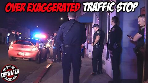 Over Exaggerated Traffic Stop at 4am | Copwatch