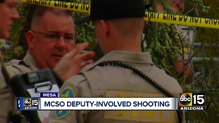 Man dies following deputy-involved shooting in Mesa