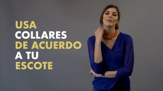 Uso de collares de acuerdo a tu escote