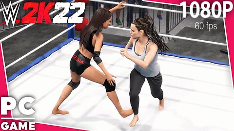 WWE 2K22 | KATE BECKINSALE V ANGELINA JOLIE! | Requested Extreme Rules Match [60 FPS PC]