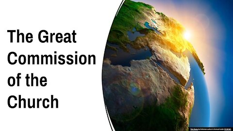 The Great Commission of the Church of God