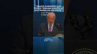 Lula discursa após reunião com Biden nos Estados Unidos #shorts