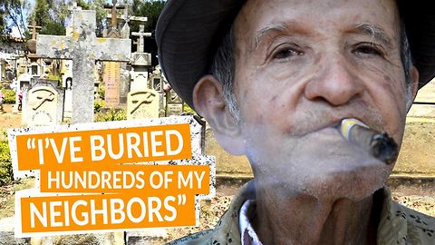 Not afraid of death: Tale of a grave digger
