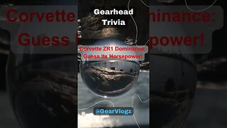 Corvette ZR1 Dominance: Guess Its Horsepower! #automotive #autofacts #shorts