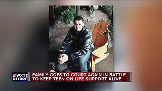 Family goes to court again in battle to keep teen on life support alive