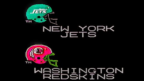 Jets vs Redskins Super Bowl Tecmo nes