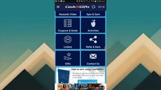 New earning app -CashNGifts -new platform to earn money online