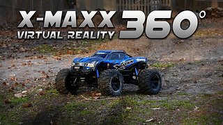 Traxxas X-maxx Bash In 360° Virtual Reality - Shattered Rear Rim