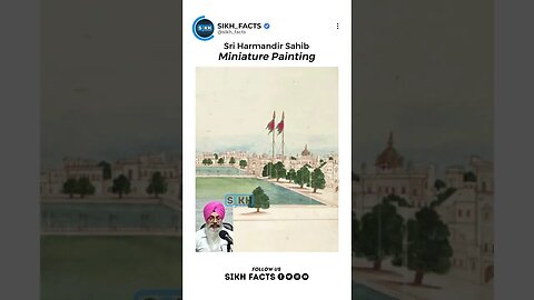 Sri Harmandir Sahib Miniature Painting | Sikh Facts