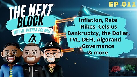 Ep 011 | #Crypto News | #Inflation | Rate Hikes | #Celsius Bankruptcy | #DeFi | #Algorand