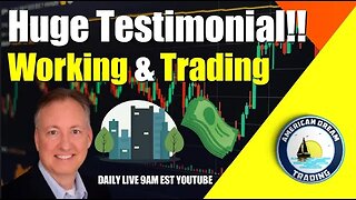 Trading Success Story Lifetime Member Shares Huge Testimonial of Working & Trading