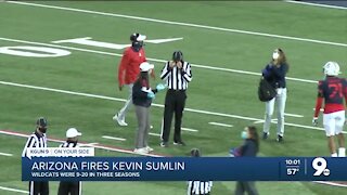 Arizona fires head football coach Kevin Sumlin