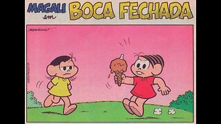 Magali em-Boca fechada | Gibis do Rapha 2