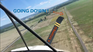 Engine FAILED, We're going down !!