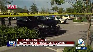 Heavy police presence in Jupiter