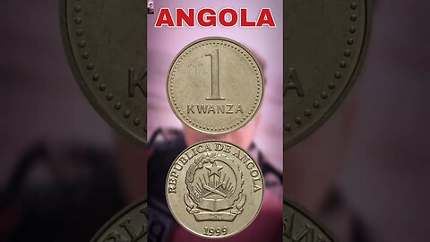 ANGOLA 1 KWANZA 1999. #shorts #viral #coinnotesz