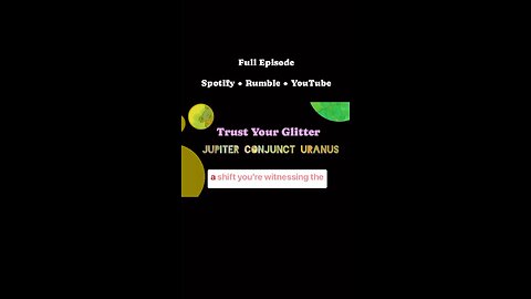 THE POWER OF THE JUPITER URANUS CONJUNCTION ‼️ | Trust Your Glitter Clips