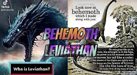 Enoch & Leviathan are personal weapons of destruction of the MOST HIGHEST #leviathan