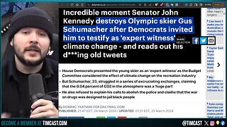 Democrats HUMILIATED After Bringing In Skier To Testify on Climate Change AND HES CLUELESS