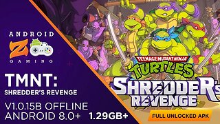 TMNT: Shredder's Revenge - Android Gameplay (OFFLINE) 1.2GB+