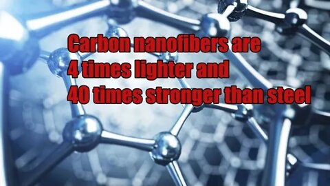 Carbon nanofibers used in high grade materials and tech products are made of greenhouse gases !!