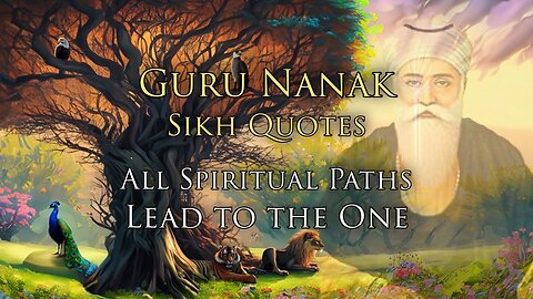 All Spiritual Paths Lead to the One | Sikh Meditations from Nanak Dev Ji in the Guru Granth Sahib
