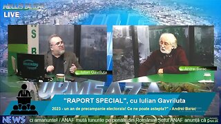 LIVE - TV NEWS BUZAU - "RAPORT SPECIAL", cu Iulian Gavriluta. 2023 - un an de precampanie elector…