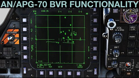 F-15E Strike Eagle: Air To Air Radar BVR Functionality (RWS, STT, TWS & IFF) | DCS