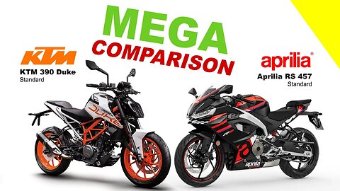 KTM 390 Duke vs Aprilia RS 457 | MEGA COMPARISON | Bike Info