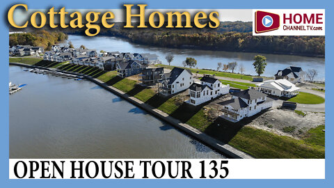 Open House Tour 135 - Cottage Homes at Heritage Harbor in Ottawa IL - Summer Rental Homes
