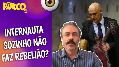 MORAES INCENTIVOU A FÚRIA DOS INTERNAU-TITÃS AO CHAMÁ-LOS DE “IMBECIS”? Guilherme Fiuza analisa