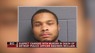 Suspect charged with murder in death of DPD officer Rasheen McClain