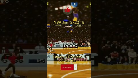 #2 NBA JAM 2K22 TE LAKERS X ROCKETS #semedissaum #snes #nba