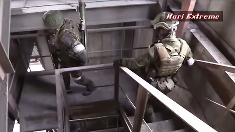 Russian Special Forces clear Azov Battalion in Mariupol steel plant.