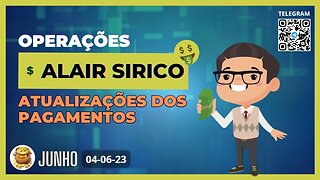 ALAIR SIRICO Atualizações dos Pagamentos - Operações