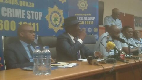 SOUTH AFRICA - Durban - Bheki Cele at Durban SAPS headquarters (Videos) (nk3)