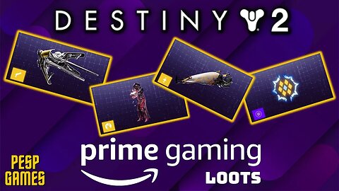 Destiny 2 - Loots Prime Gaming | Resgate até 7/4/2023 | #primegaming