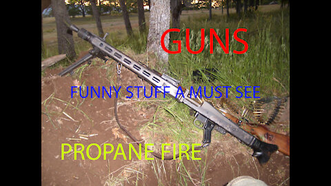 Guns fire and a lot of funny stuff a must see old school shooting video!