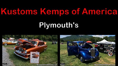 08-26-23 Kustoms Kemps of America in Maggie Valley NC Plymouths