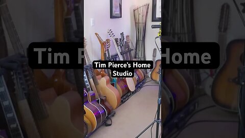 The MOST GUITARS I’ve seen in a HOME STUDIO #homestudio #guitars #timpierce