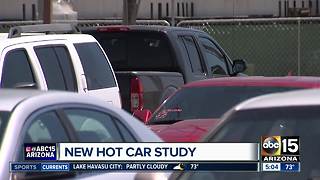 New study looks into the dangerous mix of heat, cars and kids