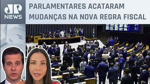 Amanda Klein e Beraldo analisam Câmara aprovar arcabouço fiscal