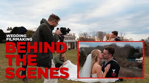 Wedding Filmmaking Behind the Scenes | New England Coastal Wedding