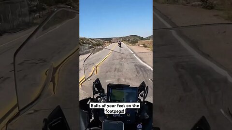 Move Your Feet While Cornering!