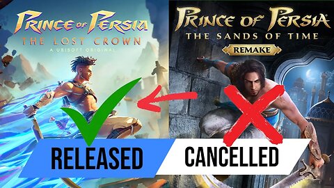 Prince of Persia The Sand of Time Cancelled by The Lost Crown