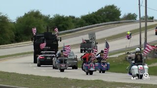 Honor Flight parade held for South Florida veterans