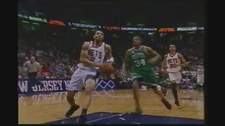 Kenyon Martin 19 Points 3 Stl Vs. Celtics, 2002 Playoffs Game 5.