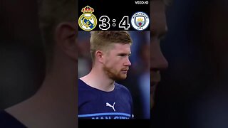 Real Madrid vs Manchester City Champions league 2022 #vibe #football #highlights #shorts