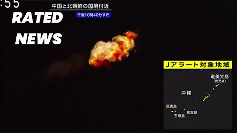 Explosion Seen Over Sea of Japan After North Korean Launch